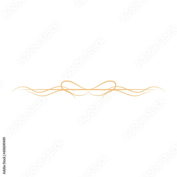 Fototapeta Line Ornament Elegant