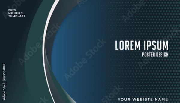 Obraz modern business style design background