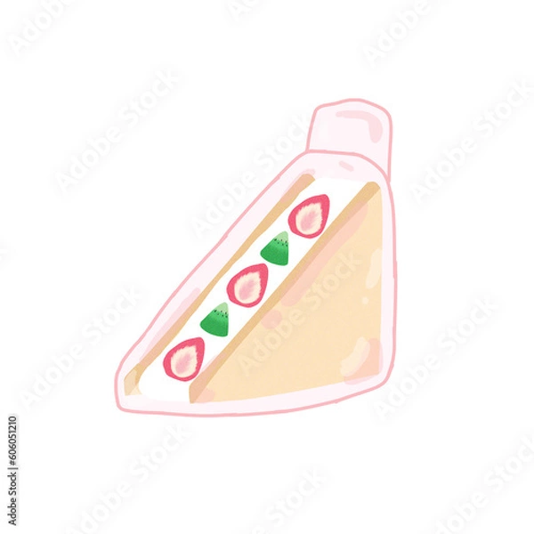Obraz fruit sandwich