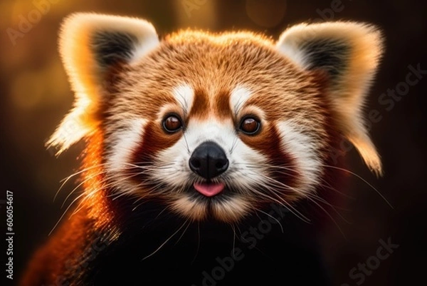 Obraz Playful Red Panda