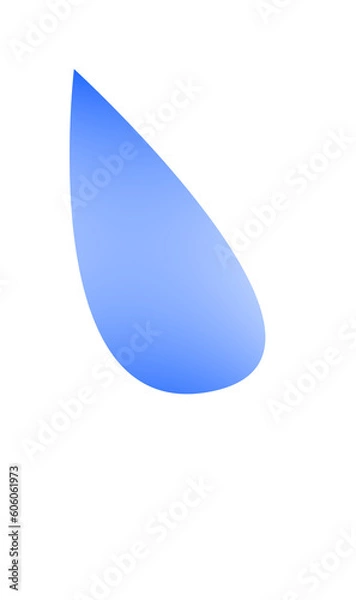 Fototapeta water drop geometric pattern symbol