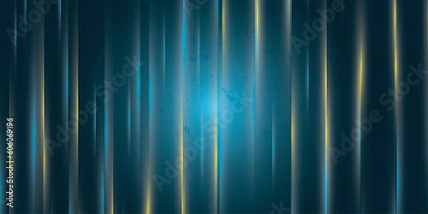 Fototapeta luminous modern background from the future