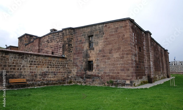 Fototapeta Historical El Aman Han in Bitlis, Turkey.