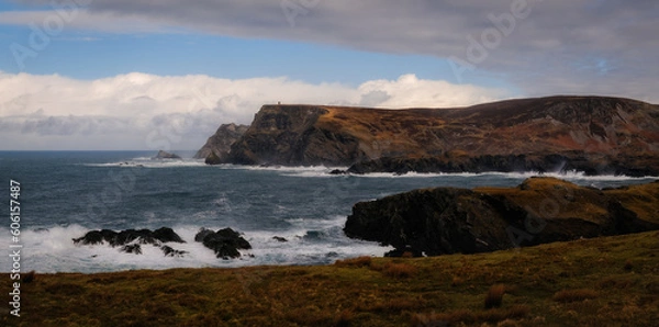 Fototapeta Scenic cliffs from above