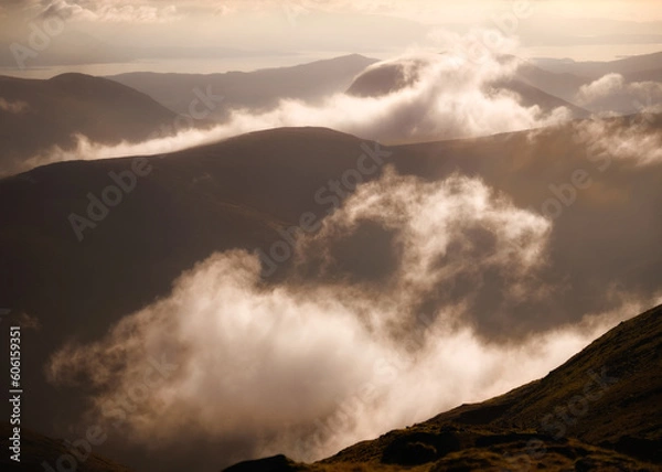 Fototapeta Irish mountains