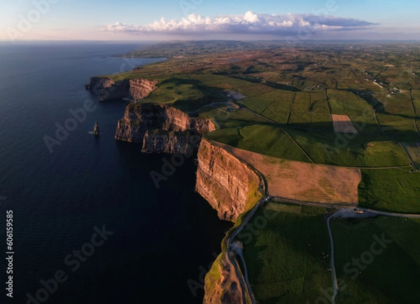 Fototapeta Scenic cliffs from above