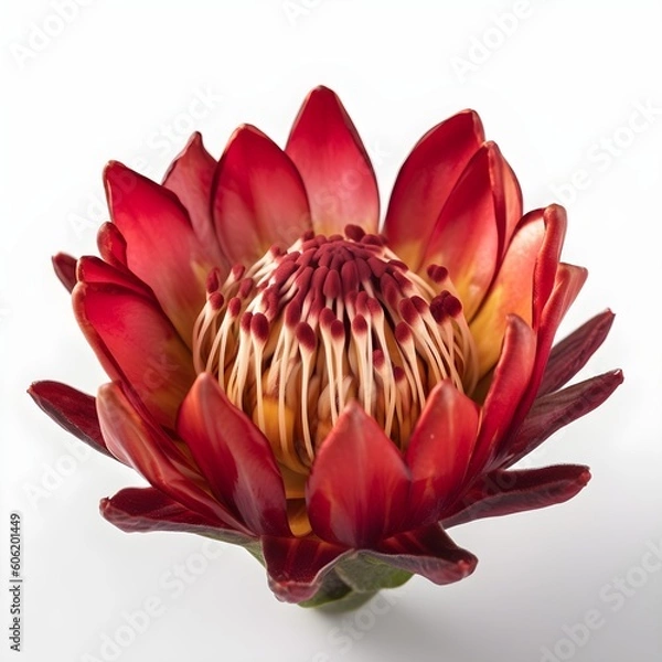 Obraz brown red lotus flower
