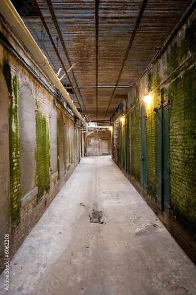 Obraz Old Corridor at Alcatraz