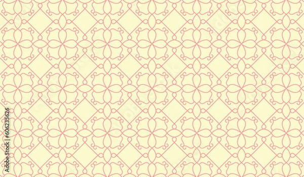 Obraz Geometric KDP Pattern Coloring pages