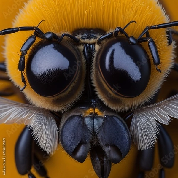 Fototapeta wasp on white background