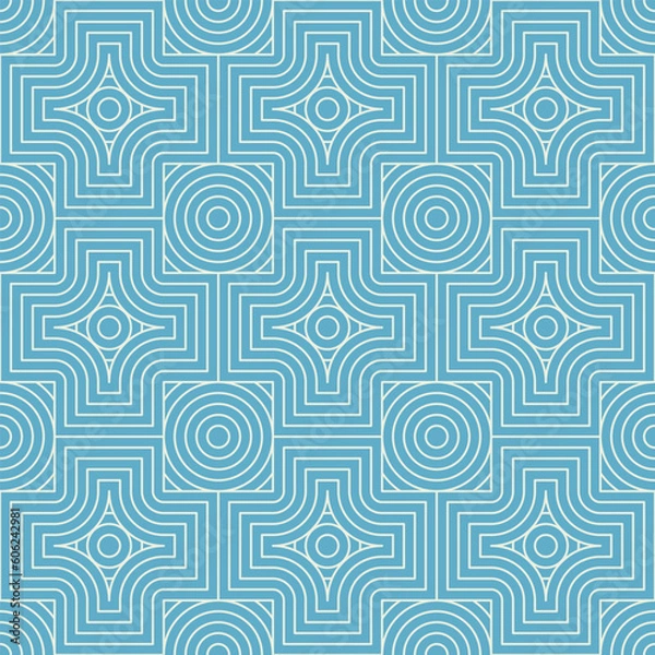 Fototapeta Simple line background. Vector illustration.