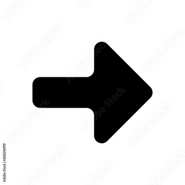 Fototapeta Right Arrow Icon