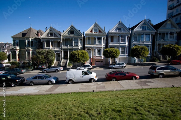 Obraz Postcard Row, San Francisco