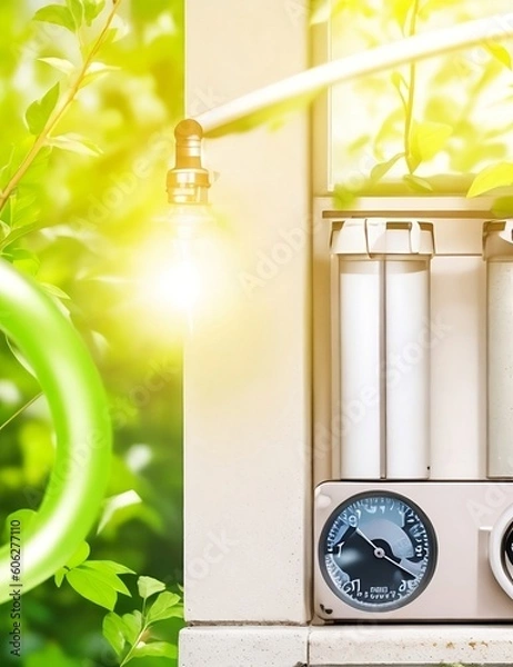 Obraz Energy-saving everyday life AI