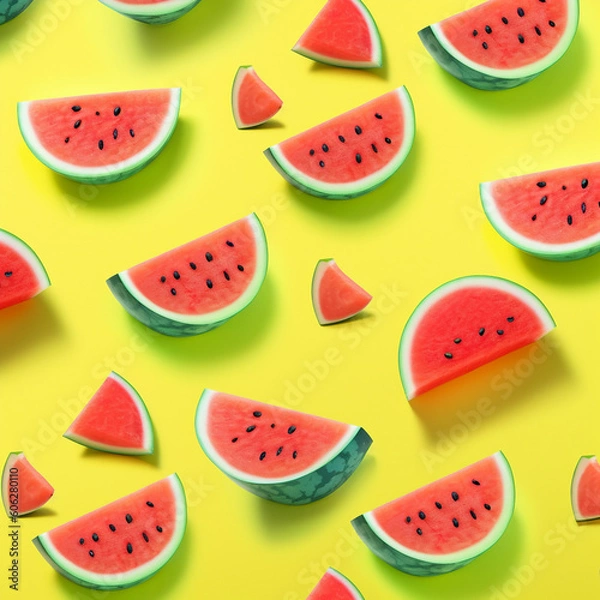Obraz seamless pattern of watermelon