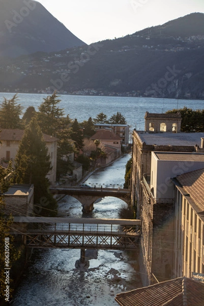 Fototapeta lake in the mountains