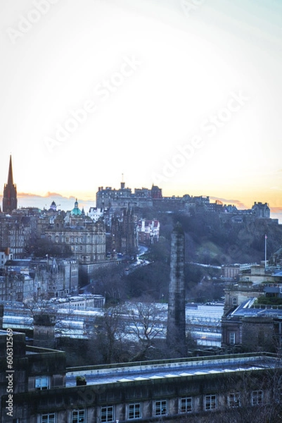 Fototapeta view from the top of the cathedral