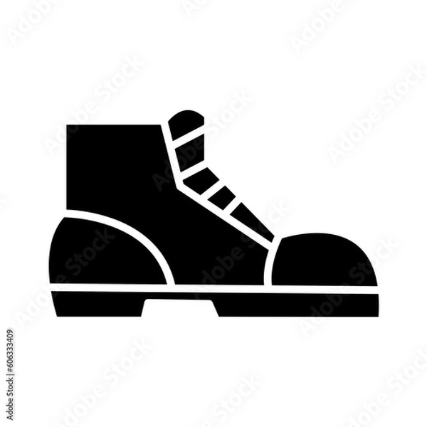 Fototapeta Solid PARTY SHOES design vector icon design vector line icon svg