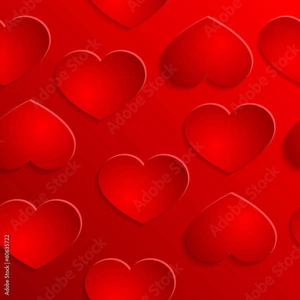 Fototapeta red heart