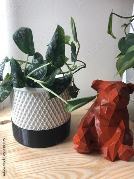 Fototapeta 3d printed planter