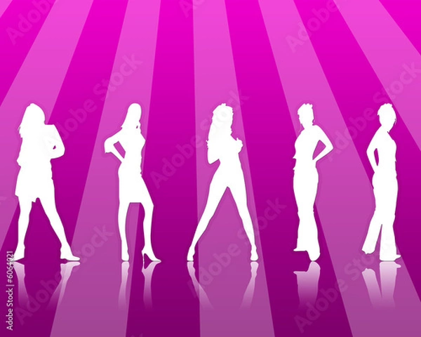 Fototapeta Girls Power