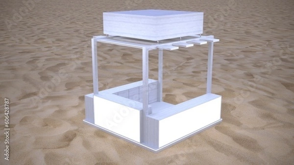 Obraz Beach Kiosk