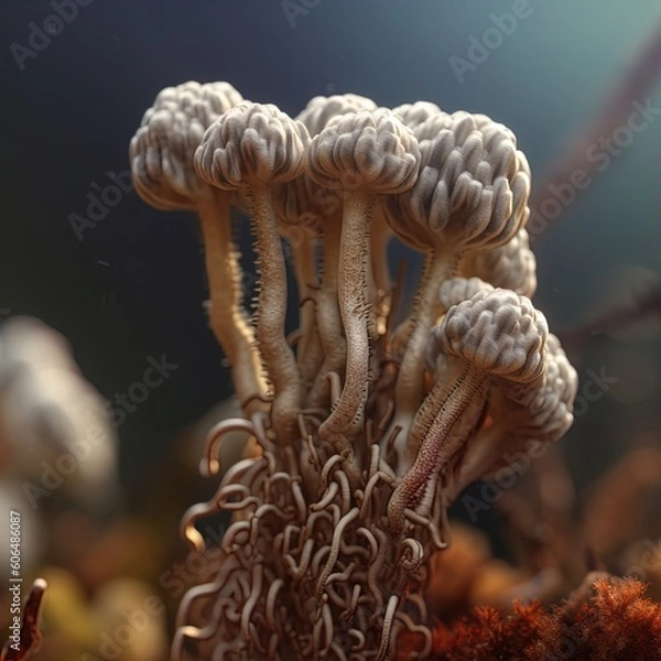 Obraz Alien mushroom fungus