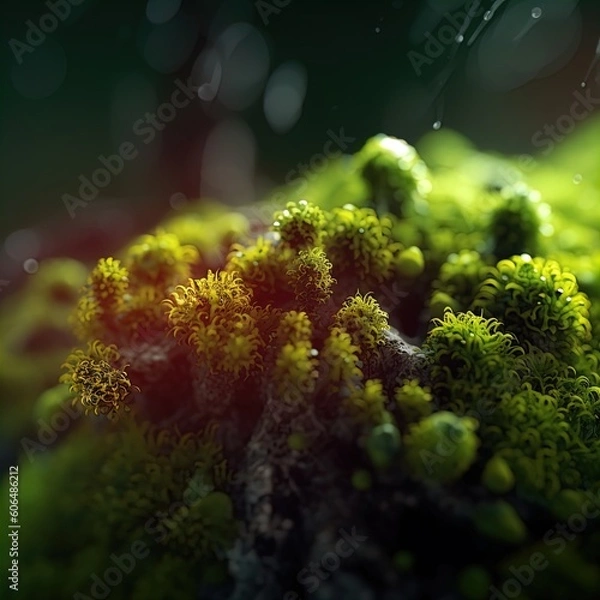 Obraz Moss macro image