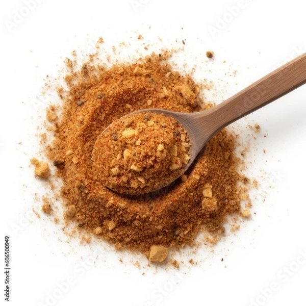 Fototapeta Old Bay seasoning isolated on white background. Generative AI