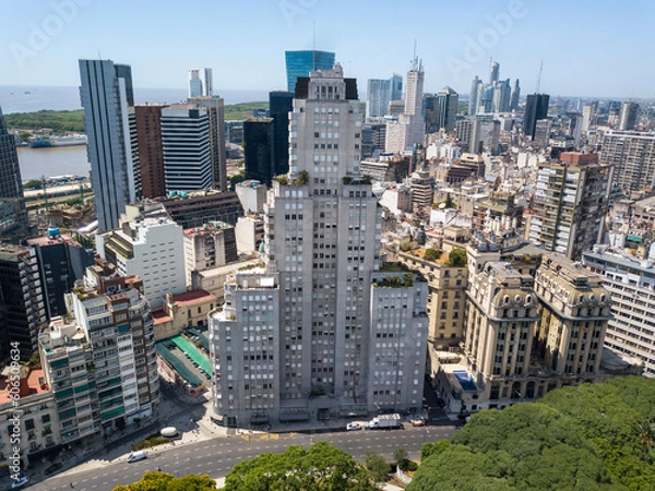 Fototapeta Edificio Kavanagh en la ciudad de Buenos Aires, Argentina