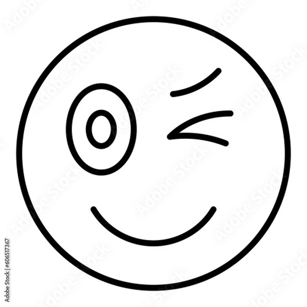 Obraz Wink Icon