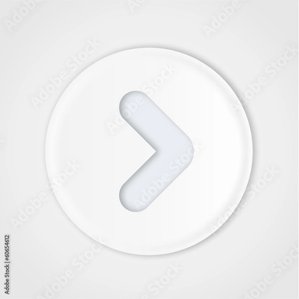 Obraz Arrow Web Button