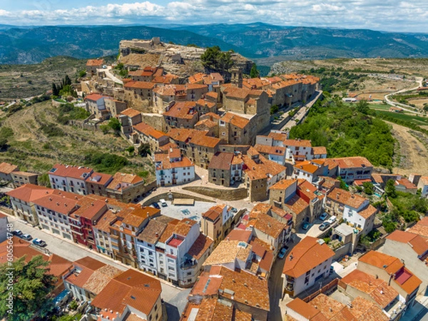 Obraz The town of Culla in Castellon Valencia