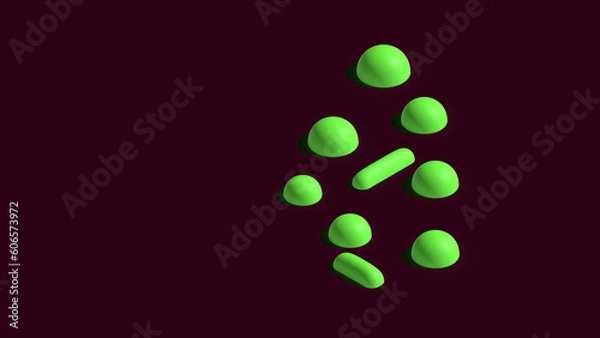 Obraz background with bubbles