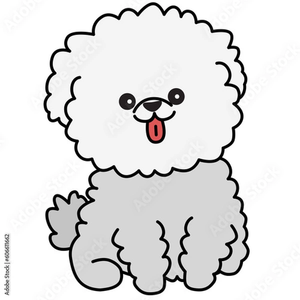 Fototapeta 푸들 캐릭터