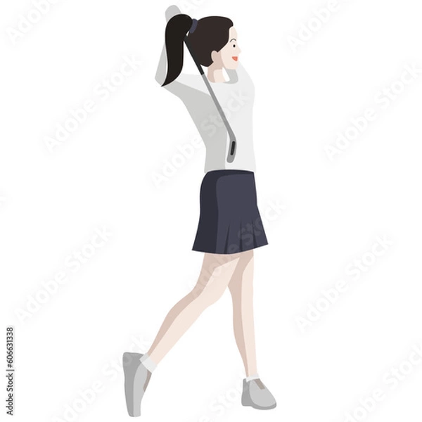 Fototapeta 골프 캐릭터