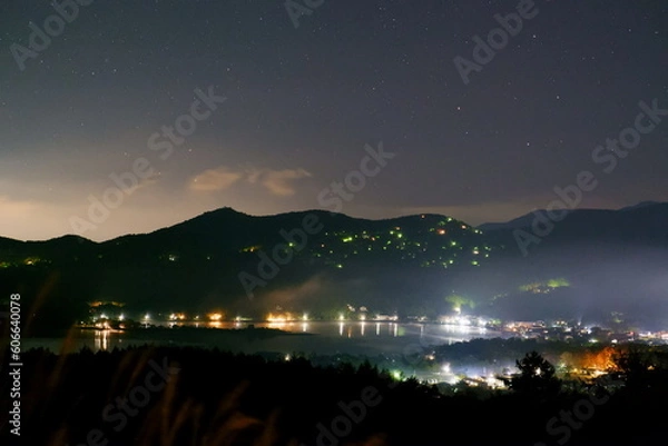 Obraz 山中湖パノラマ台からの夜景2