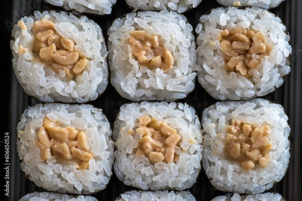 Obraz 納豆巻き - 寿司、日本食