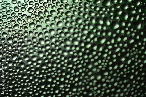 Obraz water drops on texture background 
