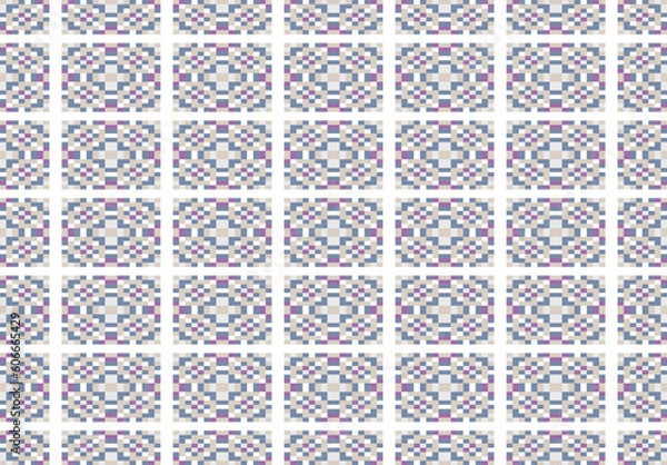 Obraz Vedic Square-Based Seamless Background Patterns