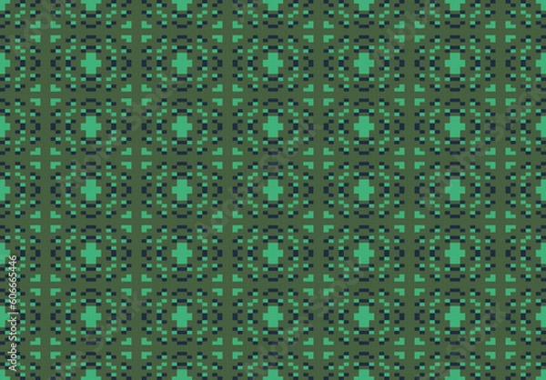 Obraz Vedic Square-Based Seamless Background Patterns