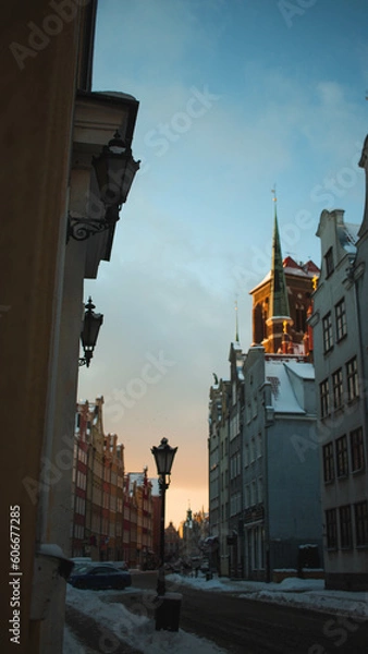Obraz view of the town