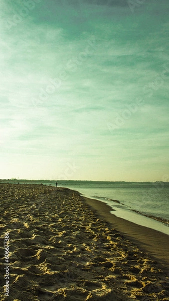 Obraz sunset on the beach