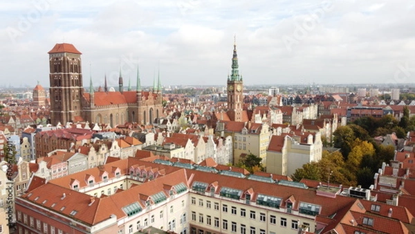 Obraz panorama of the old town