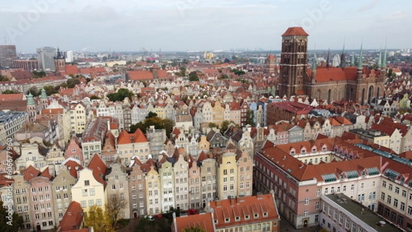 Obraz panorama of the town