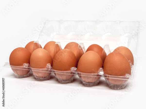 Fototapeta Eierkarton