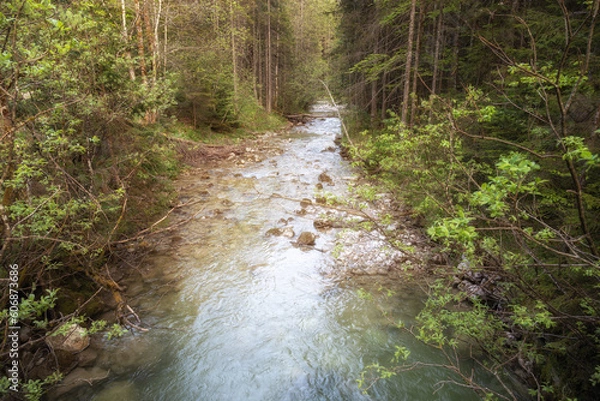 Fototapeta Malerischer Bergbach