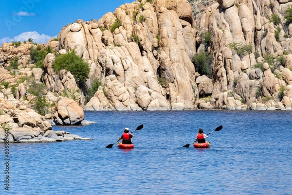 Obraz "Kayaking Watson Lake"