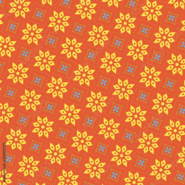 Fototapeta Design for book, notebook and calendar covers. high quality textile design. various geometric shapes for fabricated products