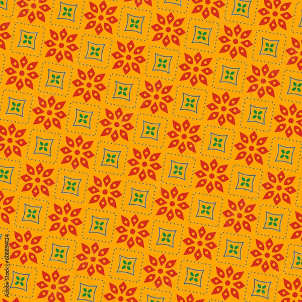 Fototapeta Design for book, notebook and calendar covers. high quality textile design. various geometric shapes for fabricated products